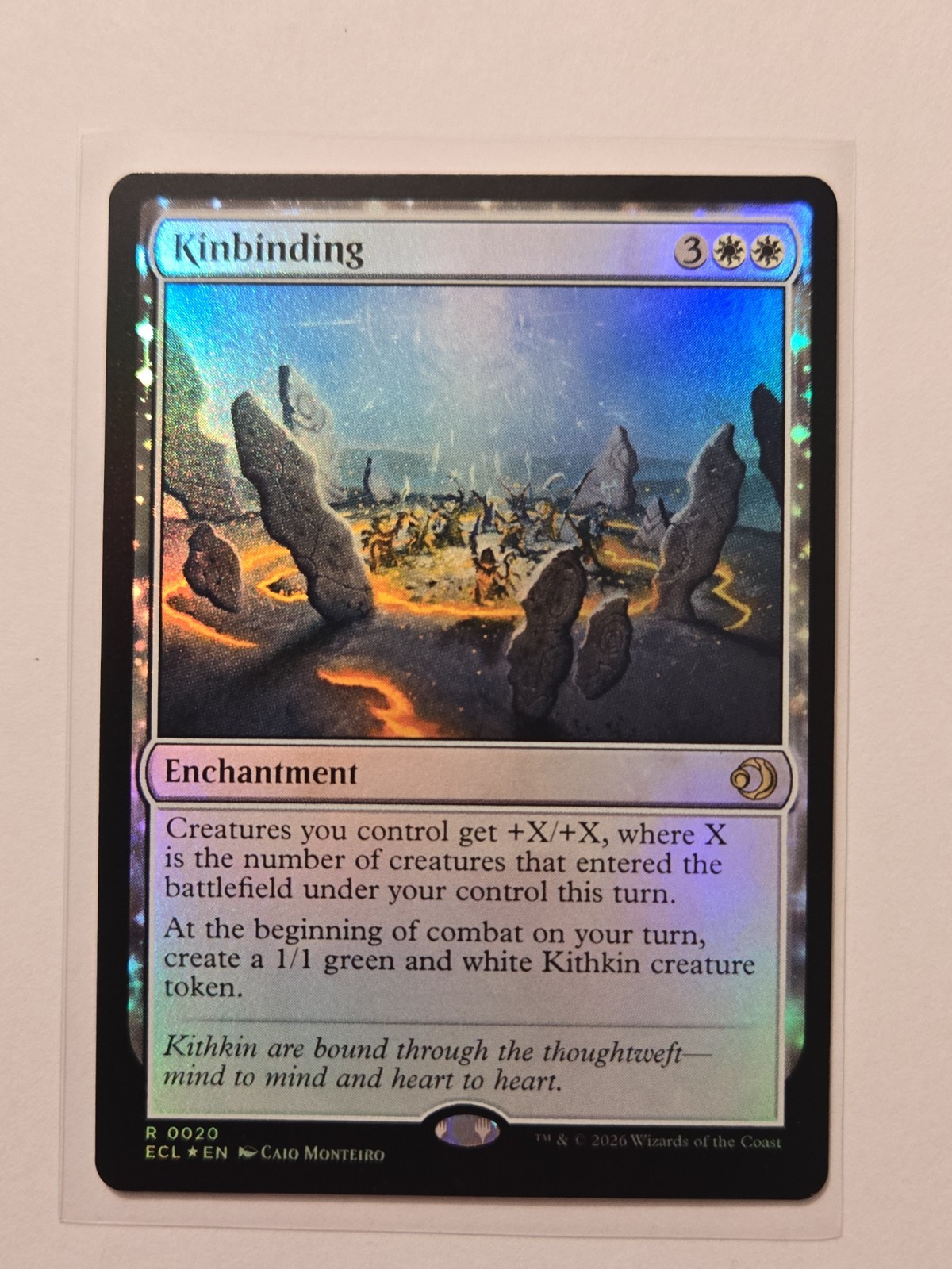 Kinbinding (Foil) - 20 - Lorwyn Eclipsed - NM - Enchantment - R