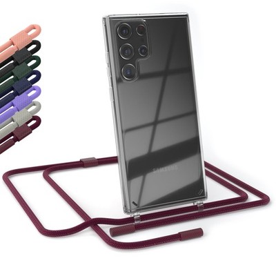 EAZY CASE für Samsung Galaxy S22 Ultra 5G Hülle mit Band wechselbares Backcover