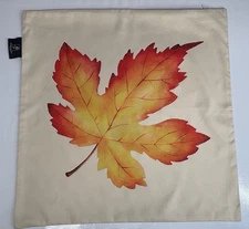 NIP Phantascope Set of 2 Fall Leaves Pillowcovers 17"