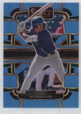 2024 Panini Select Concourse Light Blue Prizm 177/199 Myles Naylor #41 0u9w