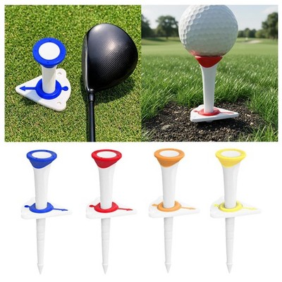 Golf Tee mit Stabilität, wiederverwendbar, höhenverstellbar, Golfausrüstung