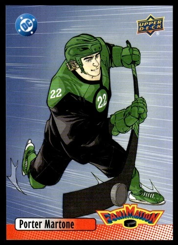 Porter Martone Rookie #FN3 2025-26 Upper Deck DC Hockey Fanimation Crossover
