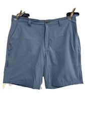 Orvis Tech Sport Shorts Blue Secured Side Pockets See Pics For Measurements 36 Z