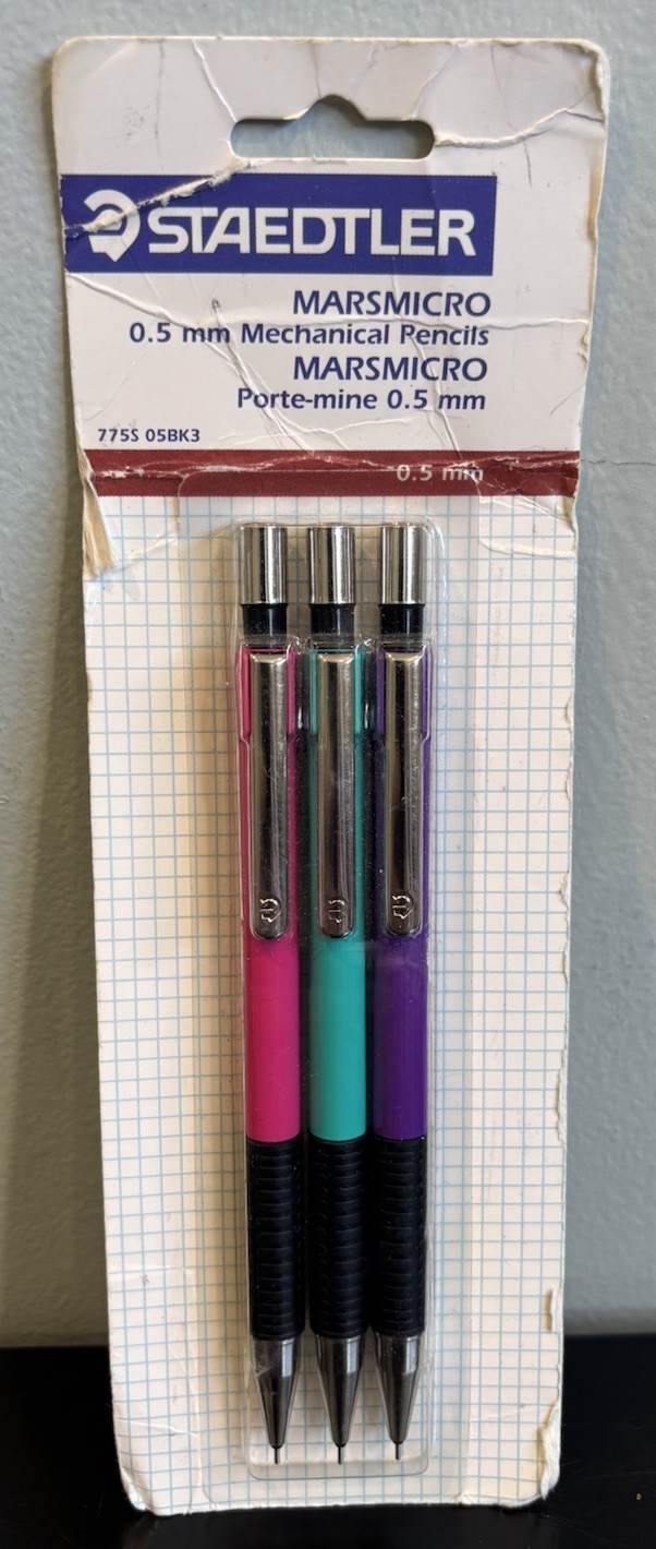 S Nos 3 Pack Pink Green Purple 775s