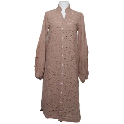Blond Hour, Kleid, Größe: XS, Beige, Baumwolle/Elasthan, Sonstiges, Damen #0qn