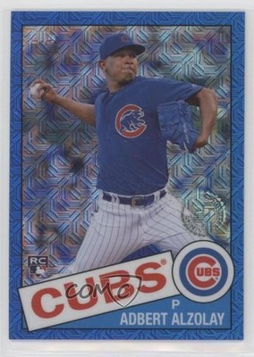 2020 Topps Blue 22/150 Adbert Alzolay #85TC-7 Rookie RC y8h