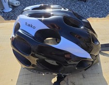 Casco ciclismo urbano Catlike Tako 2014 medio 54-57 cm nero bianco