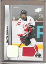 2023 Upper Deck Team Canada Juniors Women Jersey #60 Blayre Turnbull