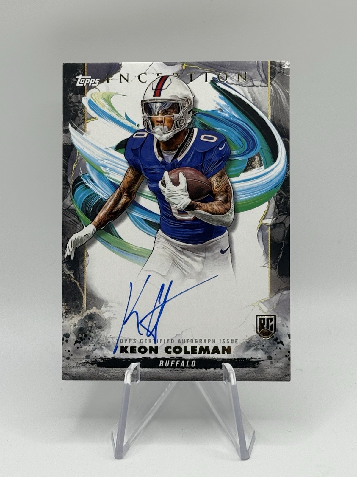 2024 Topps Inception - Rookie Autographs Keon Coleman #RA-KC (AU, RC)