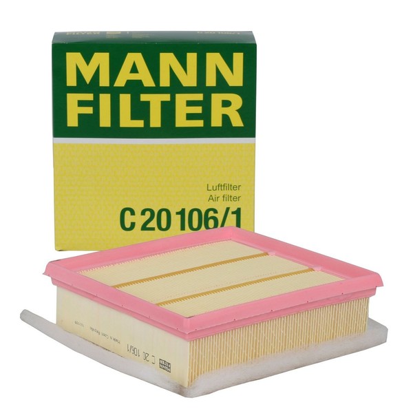 Mann C20106/1 Luftfilter Motorluftfilter FüR Opel Corsa D E 1.0 1.4 1.6 1.3 Cdti-image