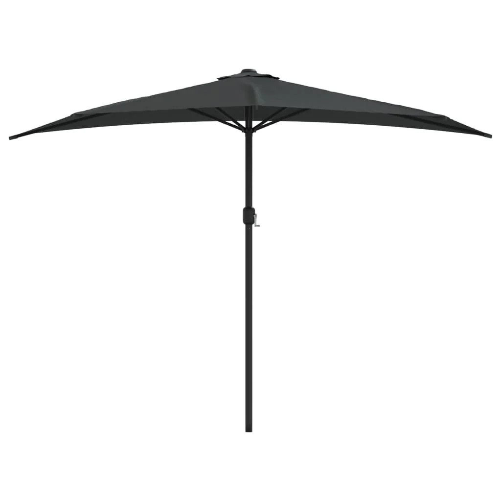 Parasol de balcon encombrement réduit 300x150cm pour ombrager sans perdre d'espace au sol