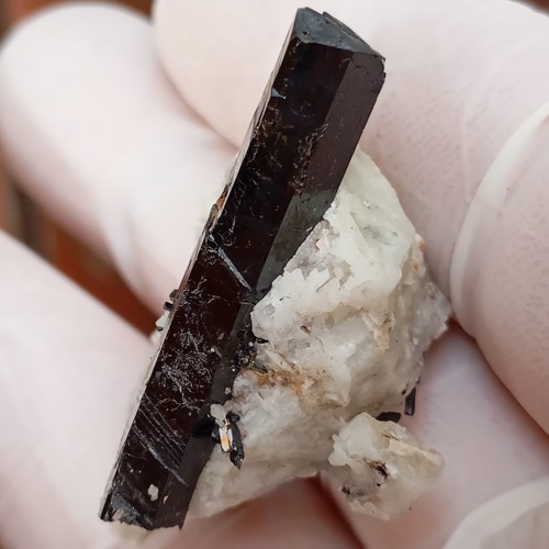 Aegirine and feldspar - Zomba Plateau Mount Malosa Malawi - Picture 8 of 12
