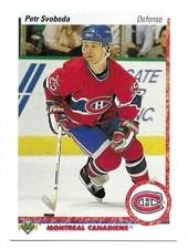PETR SVOBODA 1990-91 UPPER DECK CARD NEAR MINT CONDITION