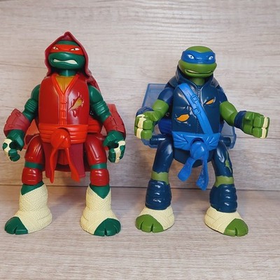 Teenage Mutant Ninja Turtles 2013 Throw 'n' Battle Raphael & Leonardo