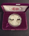 1990-S Proof $1 American Silver Eagle in Box, OGP & COA (PRICE REDUCED)!
