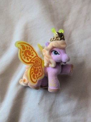 Filly Collection Bea 2016 Fuzzy Pony Butterfly Figure Y2K Toy