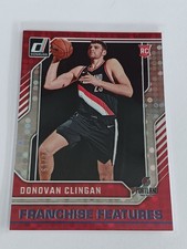 2024-25 Donruss Donovan Clingan */75 BLUE DISCO Franchise Features RC #2 Rookie
