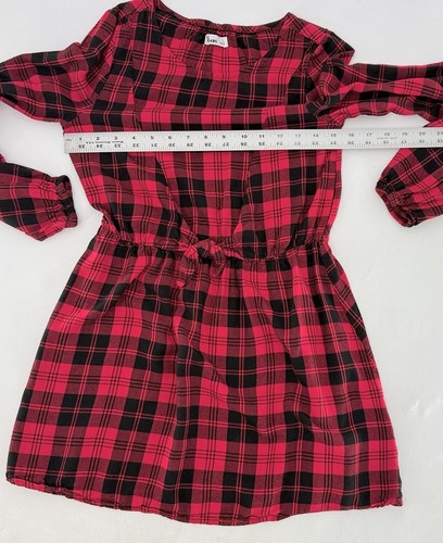 Epic Threads Girls Red & Black Plaid Dress Size L (12) Holiday Winter Event - Picture 8 of 8