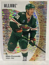 2023-24 Upper Deck Allure Mats Zuccarello Gold Glitter Bomb # 94/199