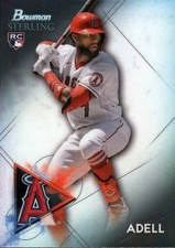 2021 Bowman Sterling #BSR-85 Jo Adell RC Los Angeles Angels