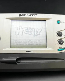 Tiger Game.com Console W/Duke nukem 3d & Henry Works Has Some Issues SEE DISC.