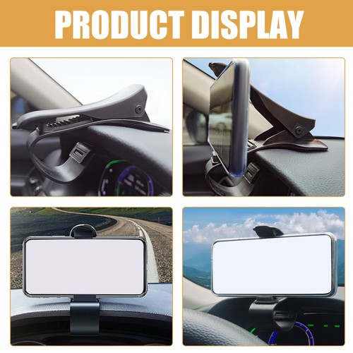 Universal Car Dashboard Phone Bracket Portable Mobile Phone Holder Support - 第 12/12 張圖片