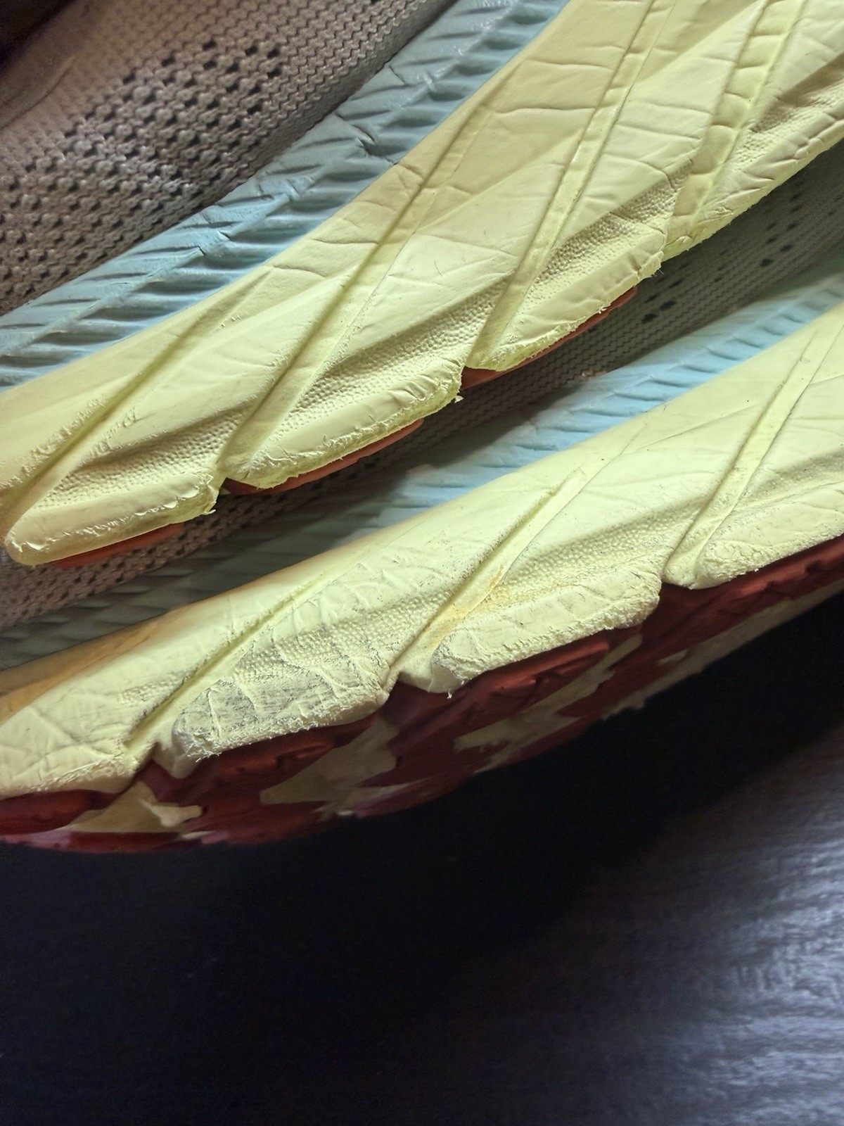 Hoka Clifton 7 Running Shoes Blue Yellow - Womens Size 8.5 thumbnail 14