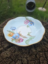 Foley Hand Painted Saucer dated 1930 - 1936