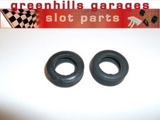 Greenhills Scalextric Electra / Javelin C3 / C4 front tyres pair Used P159