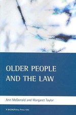 Older people and the law by Ann McDonald (English) Paperback Book