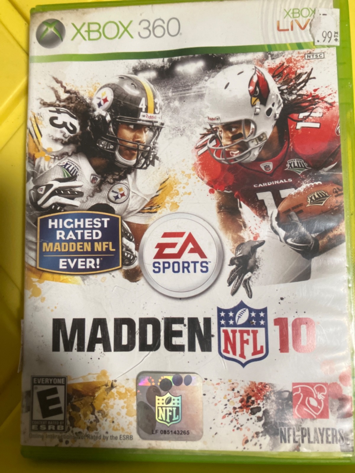 Madden NFL 10 No Manual (Microsoft Xbox 360, 2009)