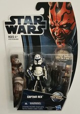 STAR WARS THE CLONE WARS CW13 CAPTAIN REX 3.75 ACTION FIGURE FAST SHIPPING