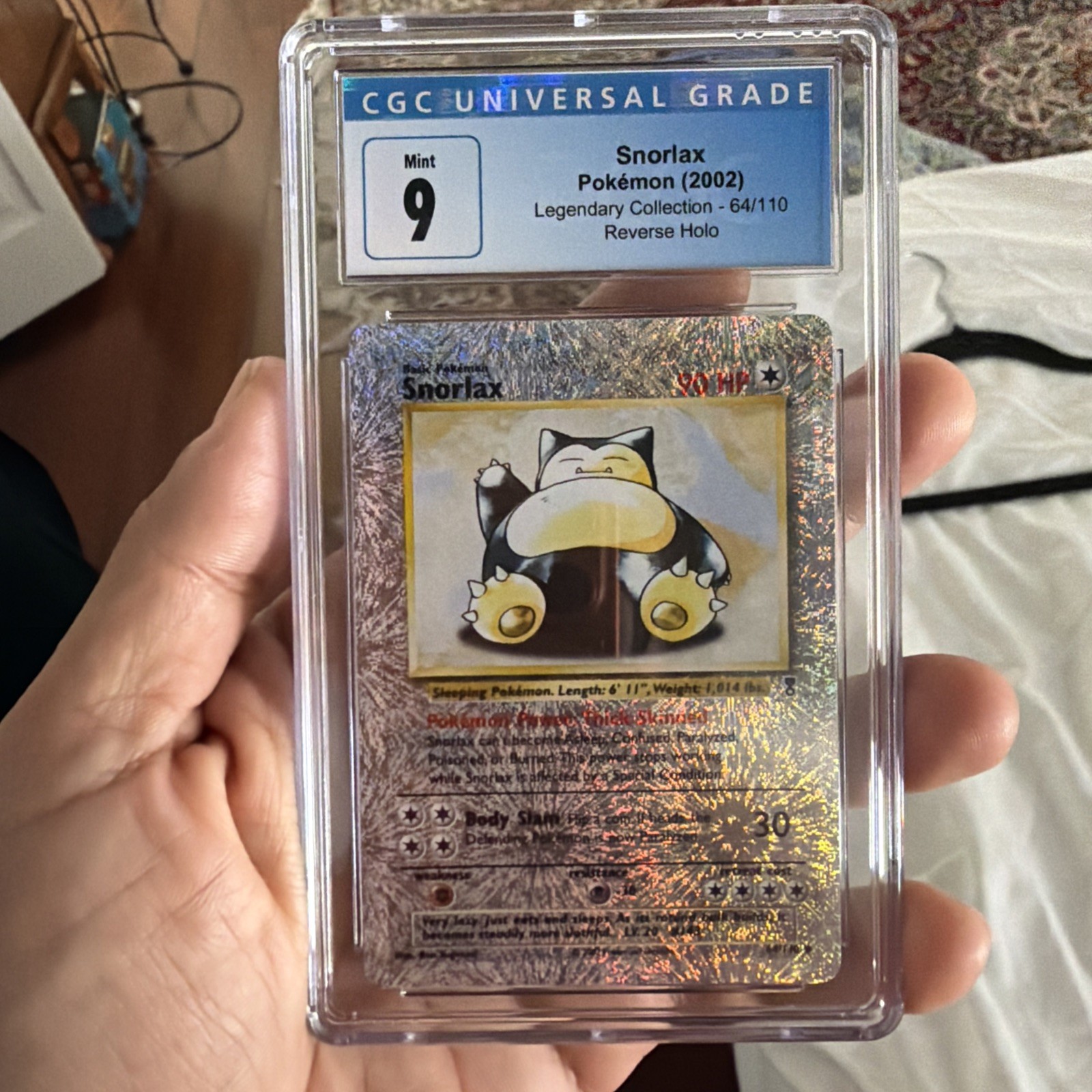 Snorlax 2002 Legendary Collection #64 Reverse Holo Price Guide