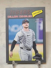 2026 Topps Heritage- Dillon Dingler DARK GRAY BORDER (SP) #73 TIGERS