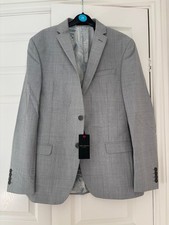 BNWT Ted Baker Men's Light Grey Slim Fit Jacket