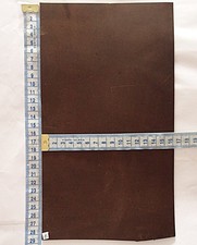2MM THICK  ANTIQUE VINTAGE BROWN OILED FULL GRAIN LEATHER HIDE OFFCUTS