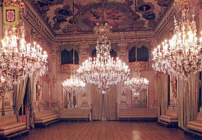 AK Kronleuchter Deckenleuchte Leuchte Innenarchitektur Beleuchtung Halle AA14699