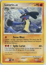 Lucario 61/146 Uncommon Legends Awakened Pokemon Moderately Played