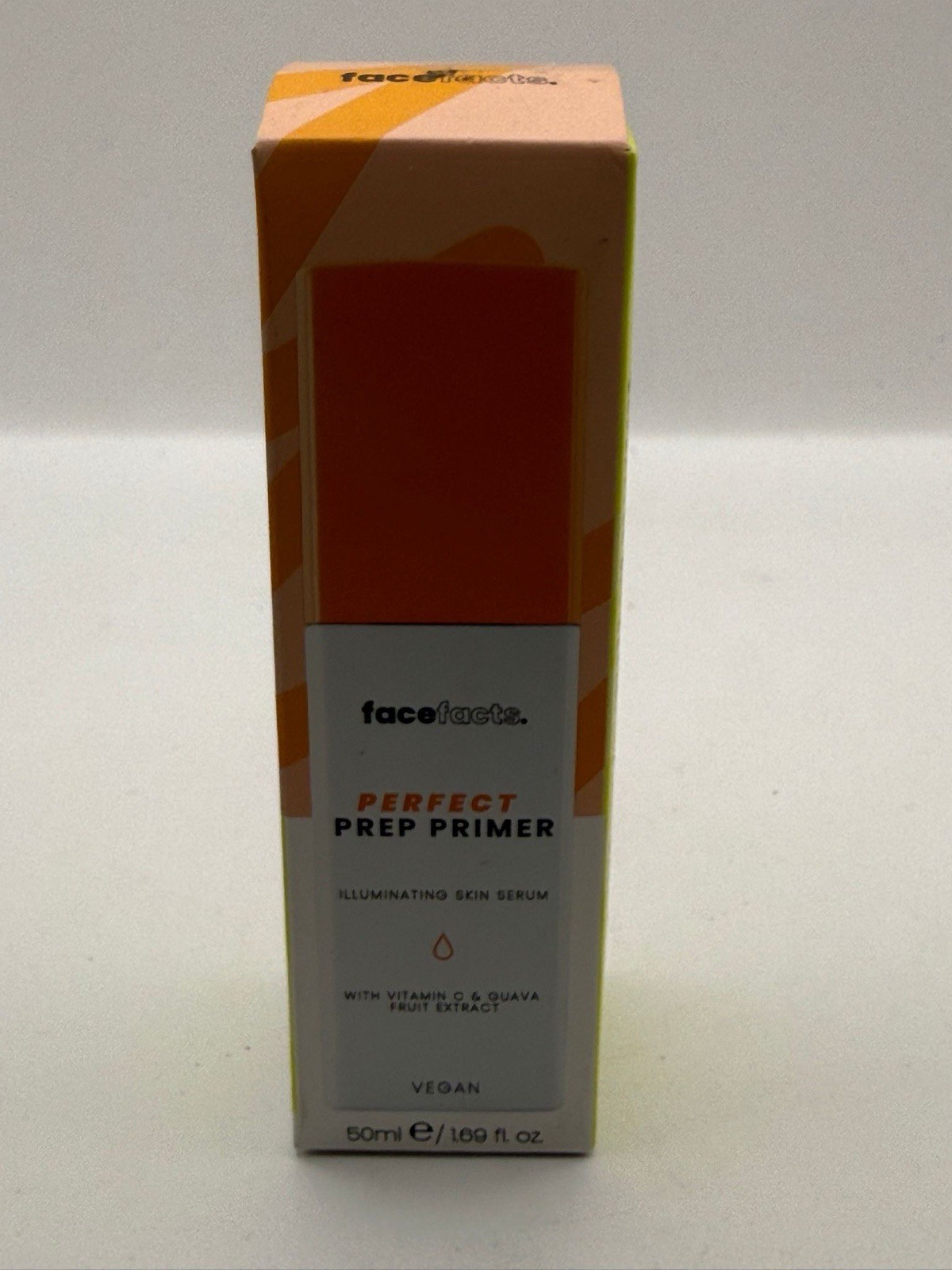 Face Facts Perfect Prep Primer 50ml Boxed Illuminating Skin Serum Vegan Guava