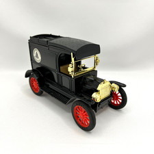 Vintage ERTL Replica Ford 1913 Model T Van Diecast AT T Coin Bank No Key