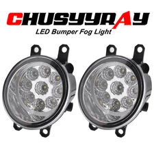 Pair of LED Bumper Lamp Front Fog Light For Lexus ES350 2013 2014 2015