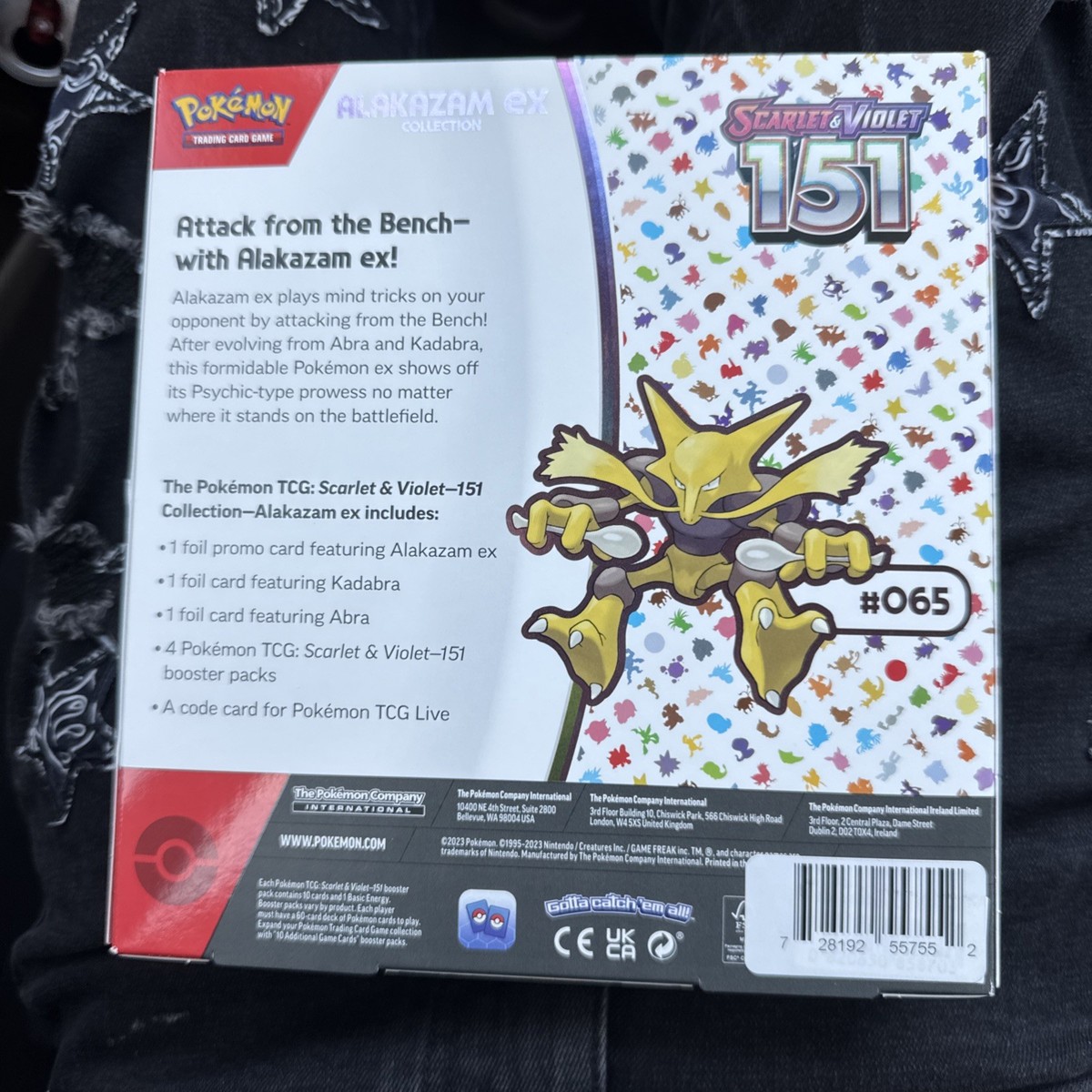 Pokmon TCG: Scarlet & Violet-151 Alakazam ex Collection Booster Box