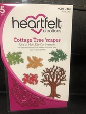 Heartfelt Creations Cut  Emboss Dies, Cottage Tree 'scapes