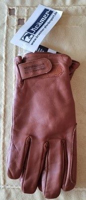 Westernglove by Schwenkel cognacbraun - Größe 9,5 - neu/ungetragen 