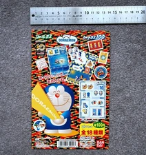 Carddass Vending Machine Board Display - Doraemon