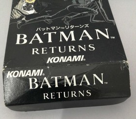 Batman Returns Famicom Software Japan q2