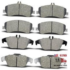 Front Rear Brake Pads Compatible With 2013-2015 Mercedes-benz Glk250 2010 Front Rear Brake Pads Compatible With 2013-2015 Mercedes-benz Glk250 2010