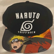 New Naruto Shippuden Collection Anime Snapback Baseball Hat One Size Adjustable