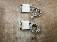Lot of 2 Apple A1344 60w L-Tip Power Adapter Charger for MacBook Pro