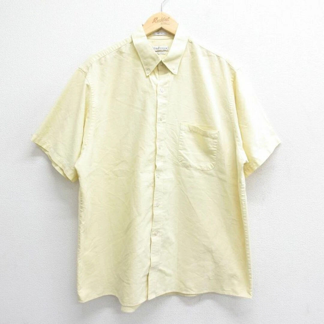 VANS XLCommunication Van Hu camicia manica corta uomo Oxford grande usata SSYR 0